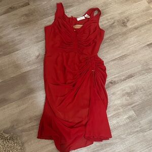 Byron Lars Elegant Red Dress